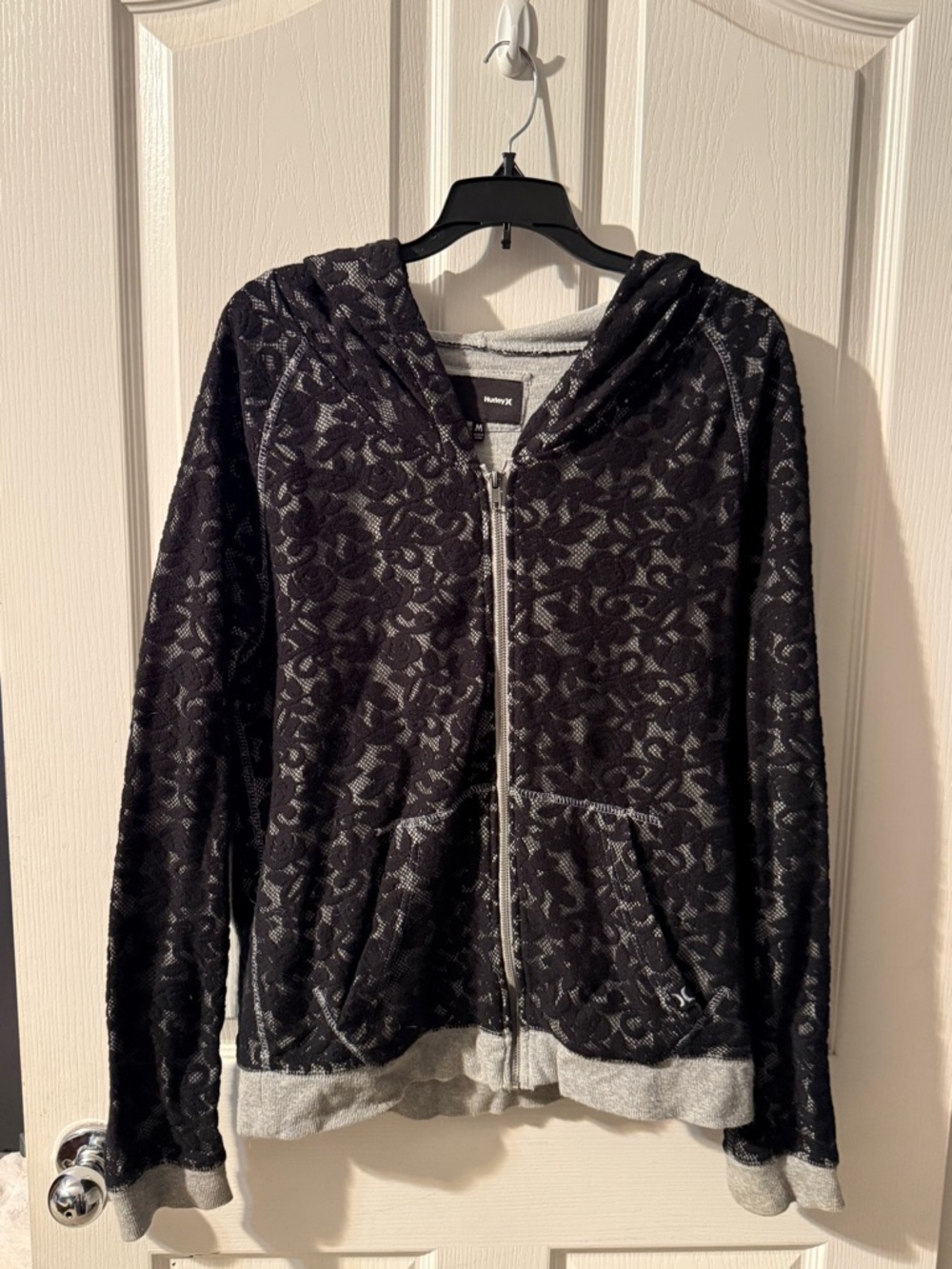 Hurley Black Lace- Zip Hoodie